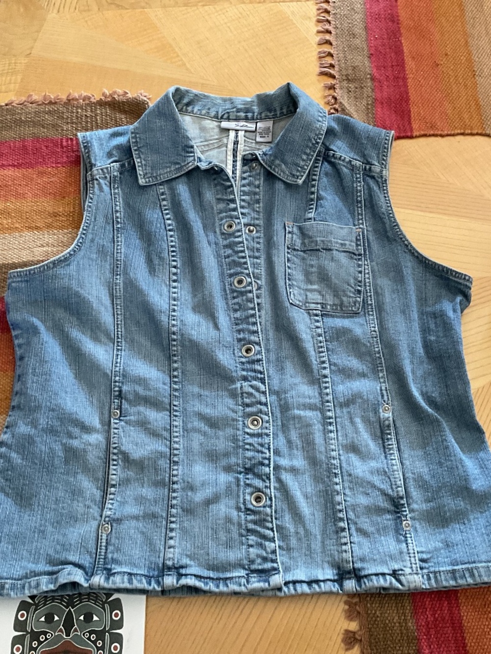 Women’s denim vest